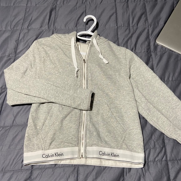 Calvin Klein Sweaters - Calvin Klein zip up hoodie!